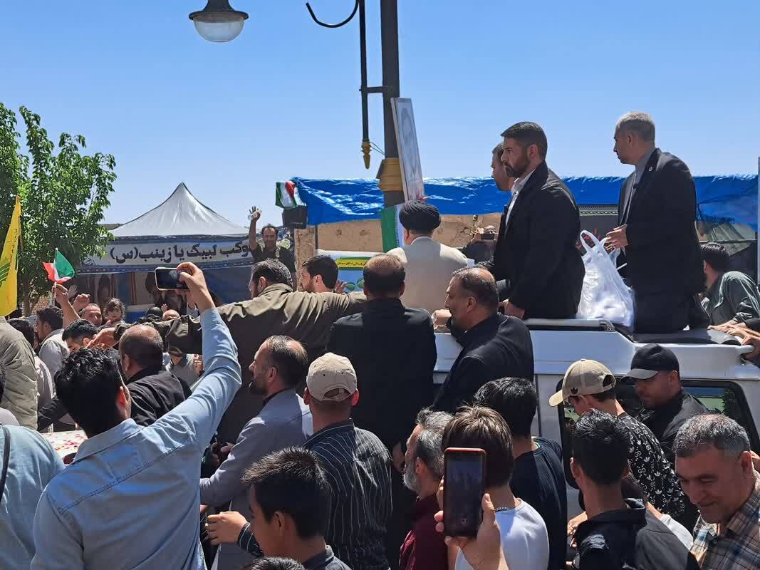 گزارش تصویری/ خدمات رسانی مواکب اربعین در سفر رئیس جمهور به سمنان